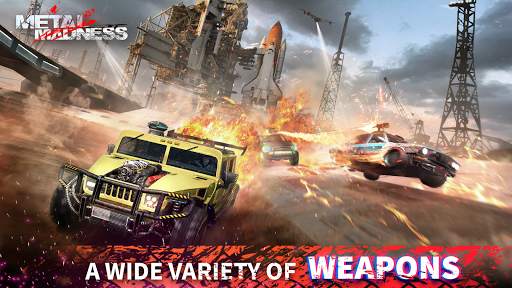 METAL MADNESS PvP: Car Shooter screenshot 1