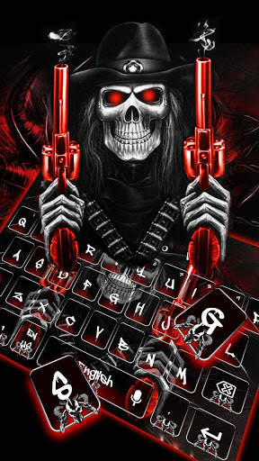 Skull Fire Gun keyboard screenshot 2