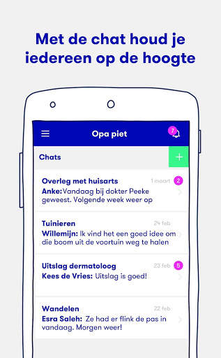 Fello – gratis familie agenda voor mantelzorgers screenshot 6