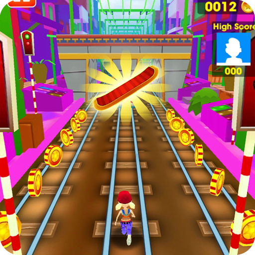 Subway Runner Bus Rush Running Track icon