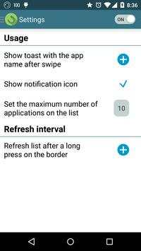 Swipe Recent Apps скриншот 2