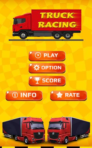 Truck Racing game -Semulater screenshot 1