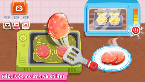 Bé Gấu Trúc Nấu Bữa Sáng screenshot 3