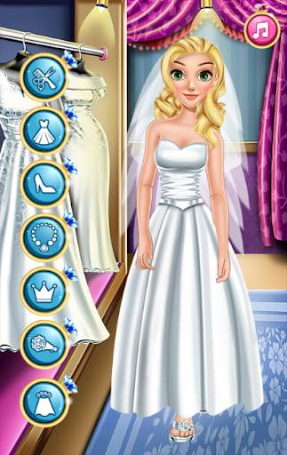 Millionaire Wedding Blondie Bride Dress up Game screenshot 1