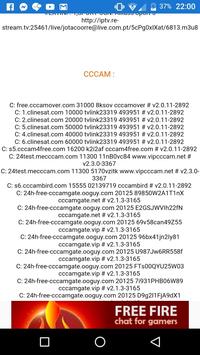 IPTV et CCCAM GRATUIT 1 تصوير الشاشة