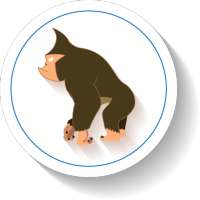 A Trotting Ape أيقونة