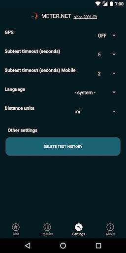 Internet speed test by Meter.n screenshot 6