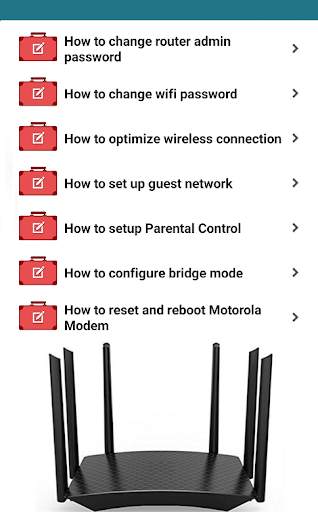 Motorola Modem Router Guide screenshot 4