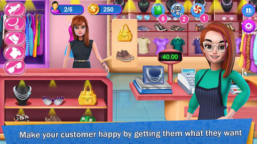 Shopping Mall Cashier : Cash Register Simulator screenshot 2