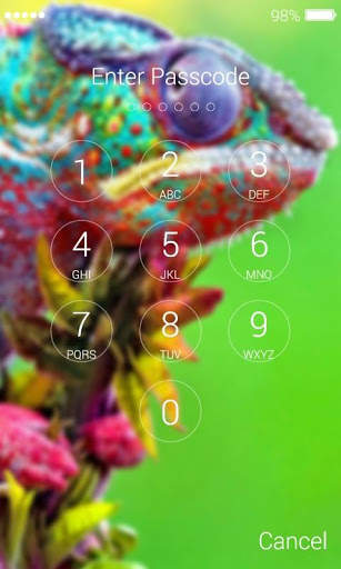 Chameleon Lock Screen screenshot 6