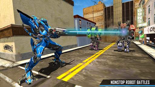 Shark Robot Transformation Game screenshot 4