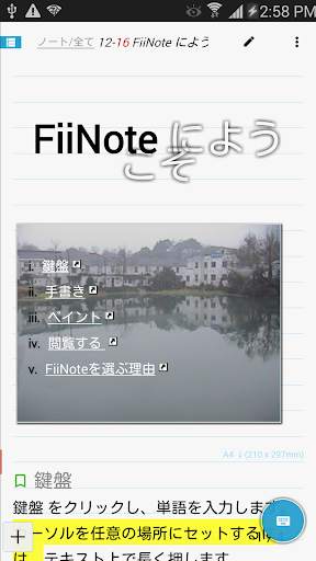 FiiWrite screenshot 1