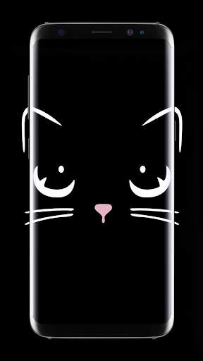 4K Black Kitty Wallpaper screenshot 6