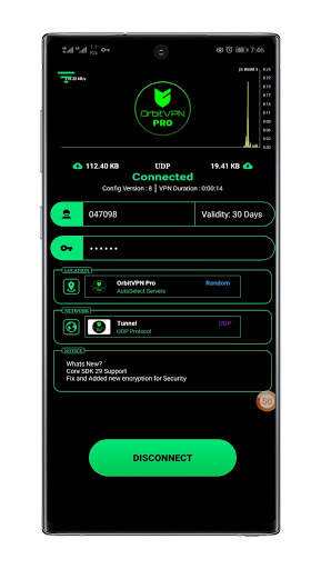 Orbit Pro VPN screenshot 1