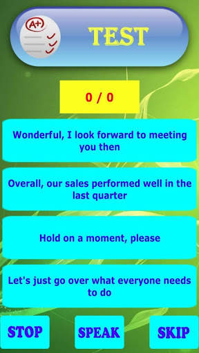 learn speaking English for Business meetings free screenshot 6