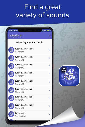 funny alarm ringtone, free sounds screenshot 3