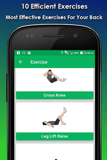 Lower Back Pain Relief Exercise screenshot 1
