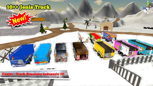 Canter - Truck Simulator Indonesia 3D screenshot 2