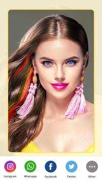 Hair & Eye Color Changer : Photo Editor 4 تصوير الشاشة