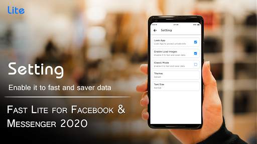 Fast Lite for Facebook & Messenger 2020 screenshot 3