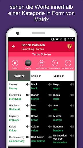 Sprich Polnisch : Lernen Polni screenshot 7