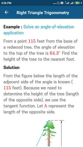 Trigonometry Mathematics screenshot 2