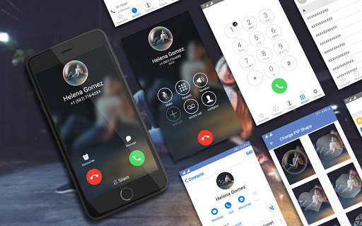 PIP i Call Screen OS 10 - Dialer screenshot 1