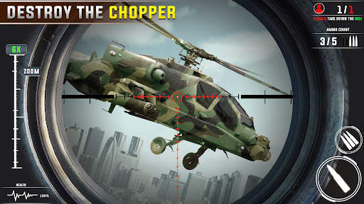 Banduk Game - Sniper Gun Games screenshot 3