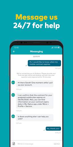 My Optus screenshot 5