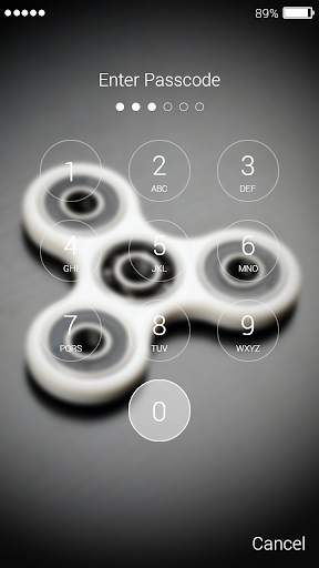 Fidget Spinner Lock Screen 7 تصوير الشاشة