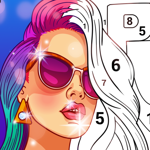 No.Paint - Расслабляющая игра раскраски иконка