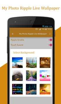 Photo in Water Live Wallpaper screenshot 5