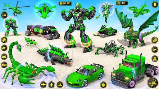 Scorpion Robot Car: Robot Game screenshot 3