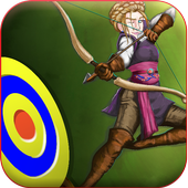real archery bow king master hero: archery game icon