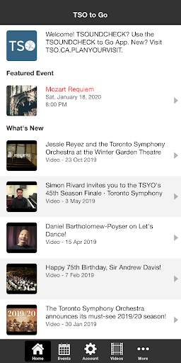 Toronto Symphony Orchestra 2 تصوير الشاشة