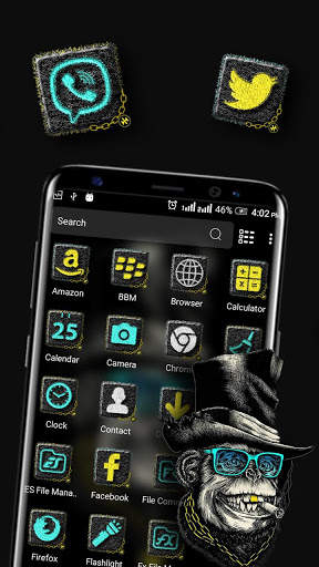 Monkey Swag Launcher Theme screenshot 2