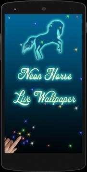 Neon Horse Livewallpaper screenshot 1