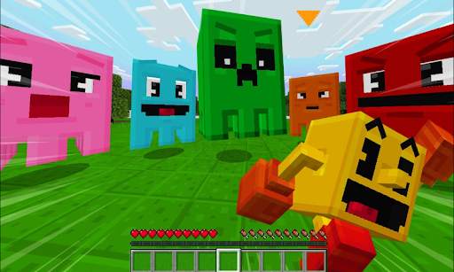 PAC-MAN in Minecraft PE screenshot 1