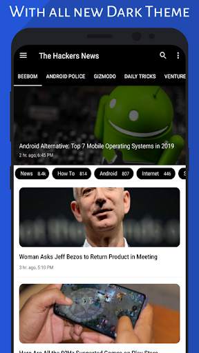 Hackers News (Tech & Cyber Security News) screenshot 1