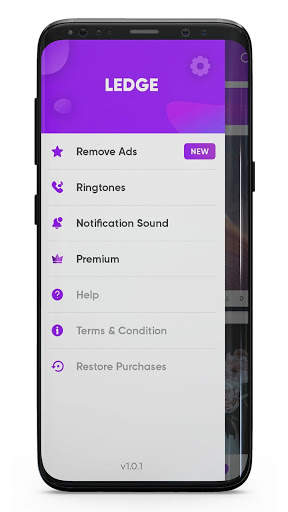 LEDGE - Wallpapers & Ringtone sounds screenshot 2