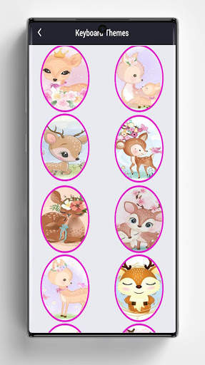Cute Girlish Deer keyboard screenshot 5