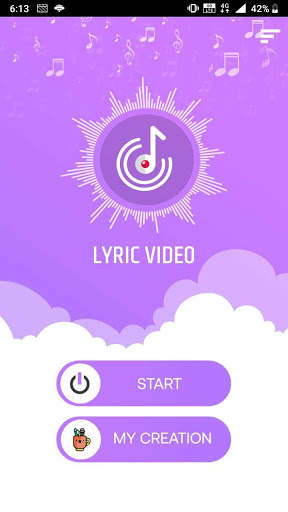 Lyric Video - Lyrical Video Status Maker screenshot 1