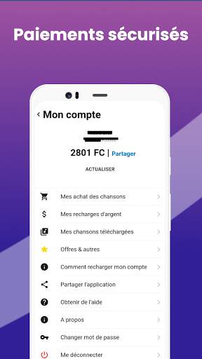 Troto - Musique avec Mobile Money RDC screenshot 8