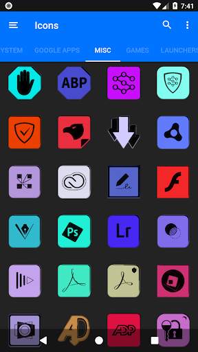 Colorful Flat Icon Pack screenshot 7
