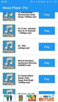 Music player-pro screenshot 1