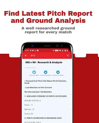 F11Sports - Daily Fantasy Tips screenshot 5