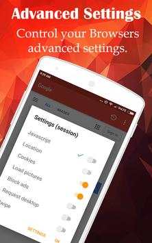 Adbloker Browser - Popup Blocker screenshot 1