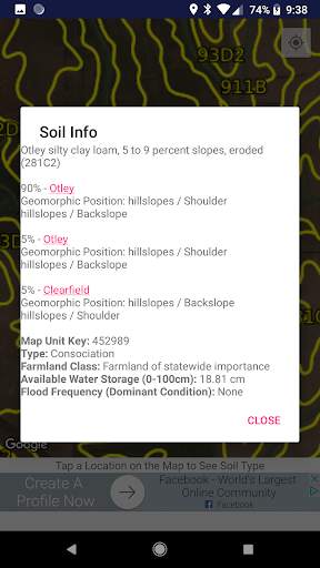 The Soil Map App screenshot 2