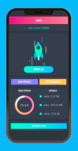 K-All optimizer Fix & Clean RAM Boost Battery Save screenshot 4