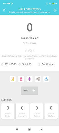 Zikir Matik Pro - Daily Dhikr (Tasbeeh) Counter screenshot 4